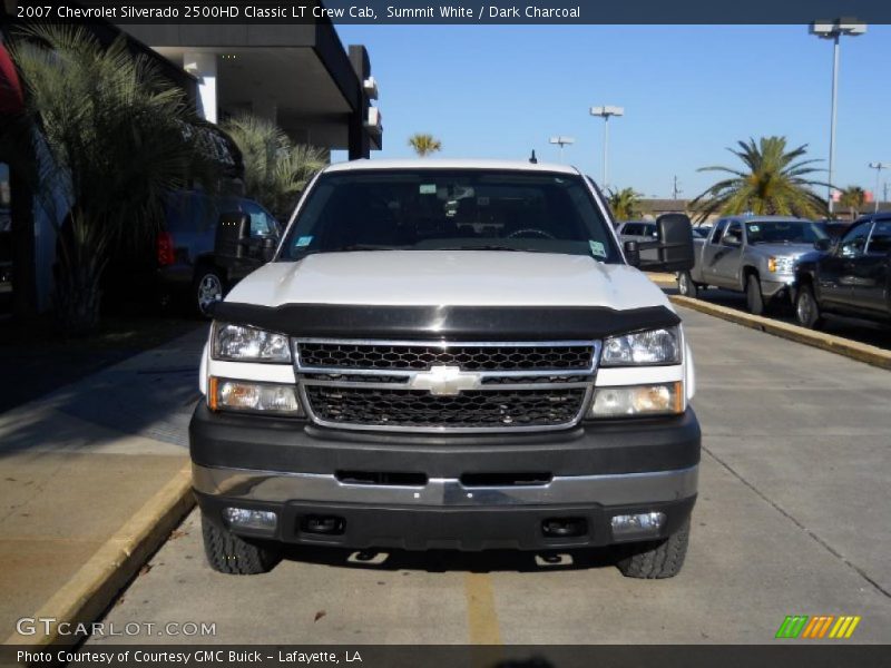 Summit White / Dark Charcoal 2007 Chevrolet Silverado 2500HD Classic LT Crew Cab