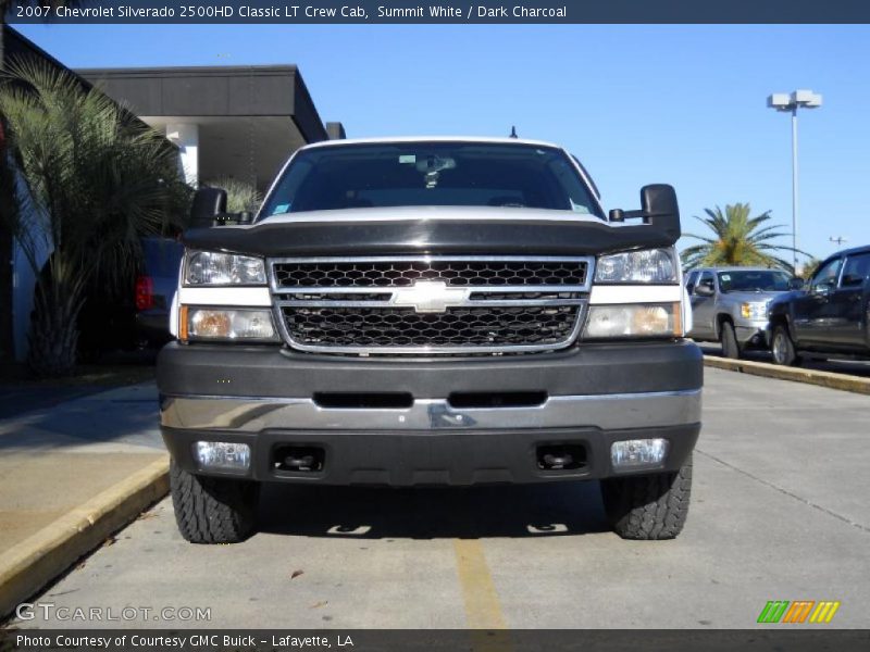Summit White / Dark Charcoal 2007 Chevrolet Silverado 2500HD Classic LT Crew Cab