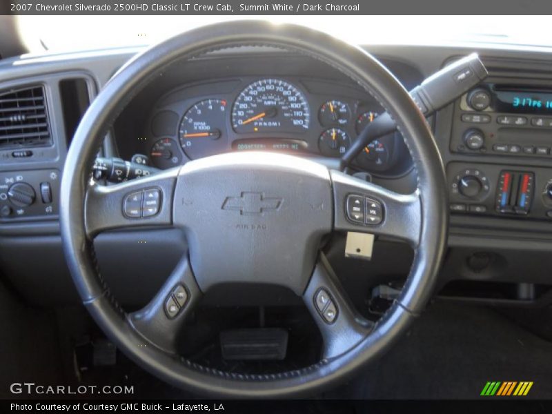 Summit White / Dark Charcoal 2007 Chevrolet Silverado 2500HD Classic LT Crew Cab