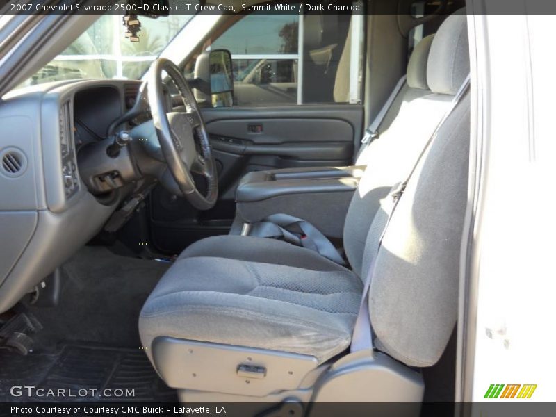 Summit White / Dark Charcoal 2007 Chevrolet Silverado 2500HD Classic LT Crew Cab