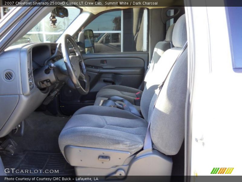 Summit White / Dark Charcoal 2007 Chevrolet Silverado 2500HD Classic LT Crew Cab