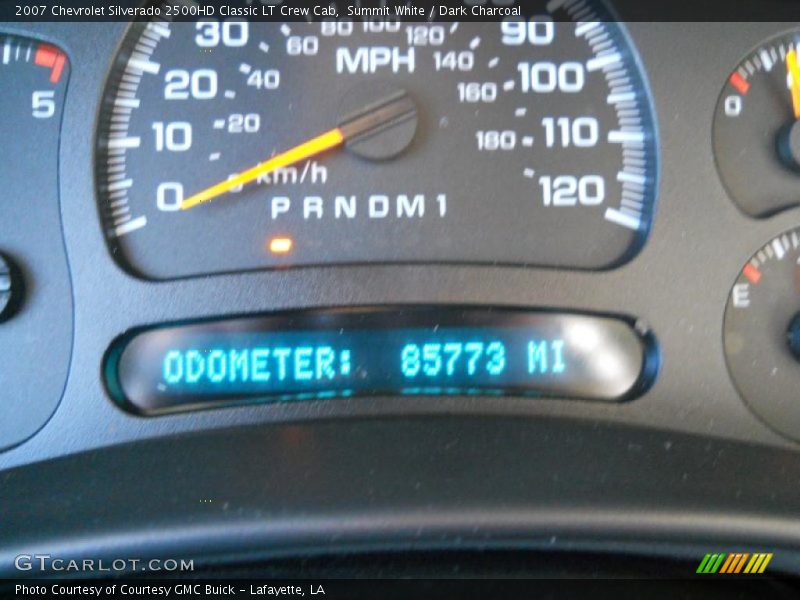 Summit White / Dark Charcoal 2007 Chevrolet Silverado 2500HD Classic LT Crew Cab