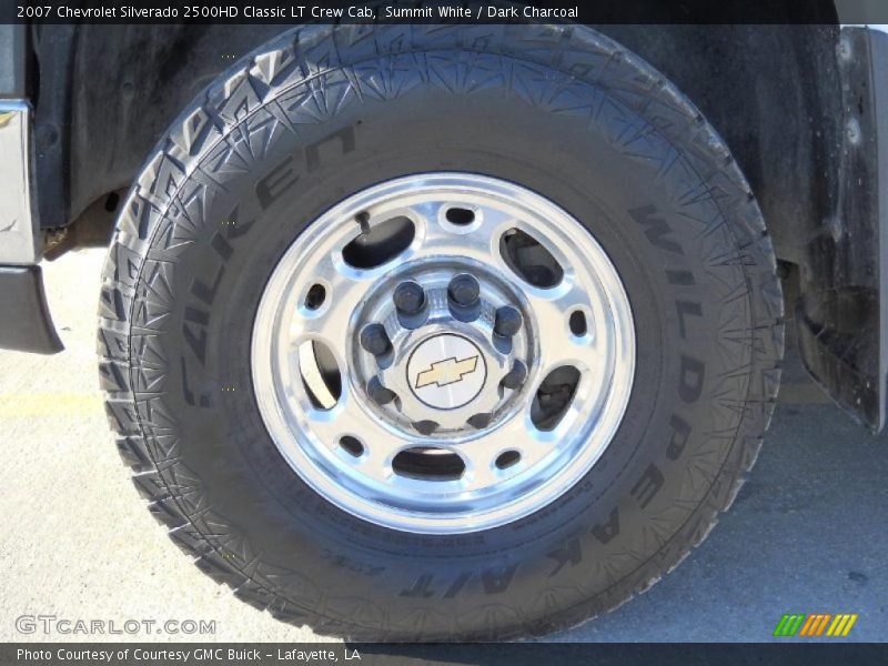 Summit White / Dark Charcoal 2007 Chevrolet Silverado 2500HD Classic LT Crew Cab