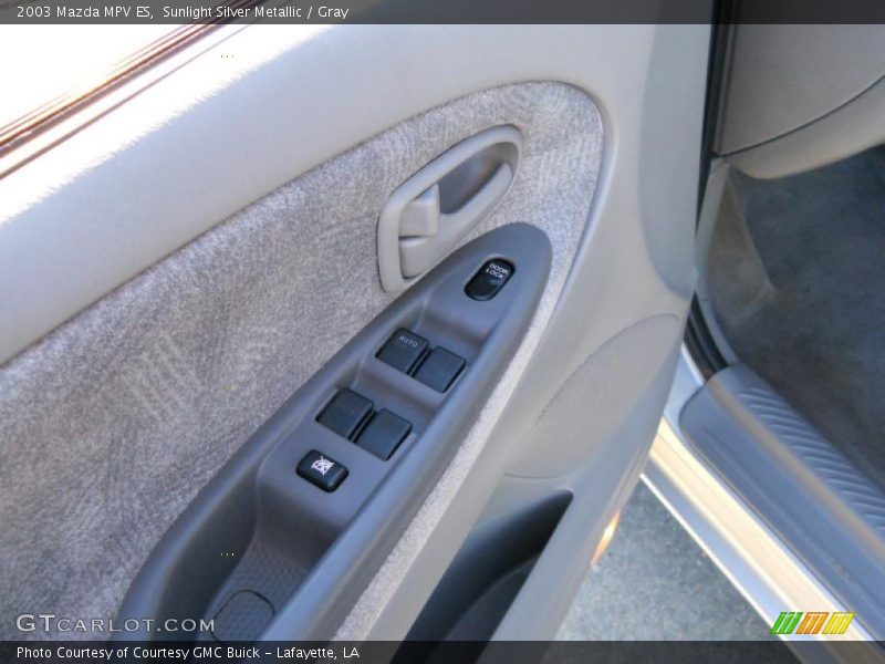 Sunlight Silver Metallic / Gray 2003 Mazda MPV ES
