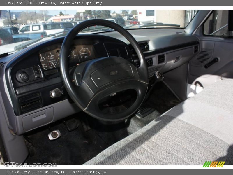 Opal Grey Interior - 1997 F350 XL Crew Cab 