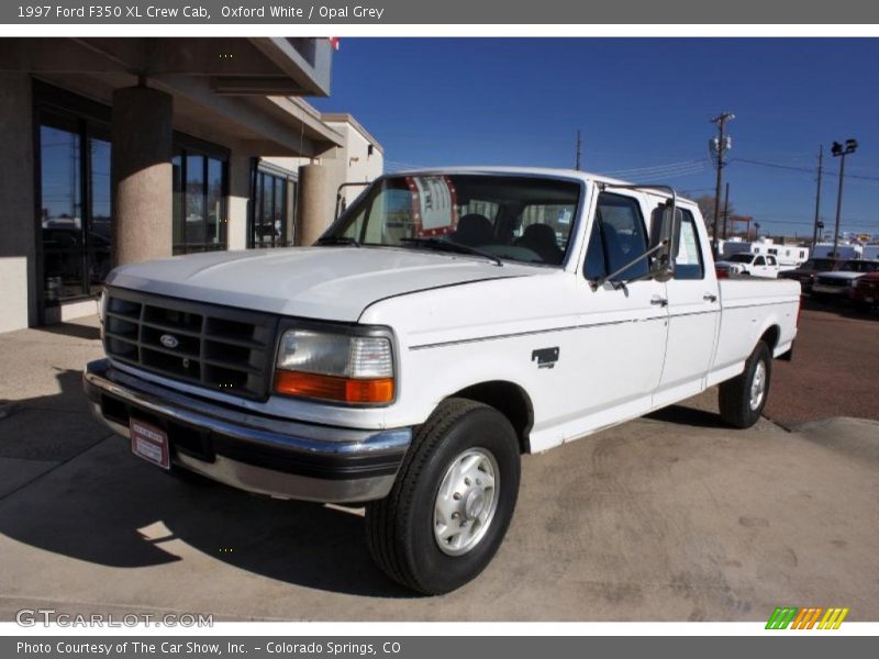 Front 3/4 View of 1997 F350 XL Crew Cab