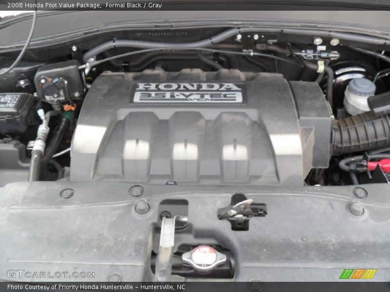Formal Black / Gray 2008 Honda Pilot Value Package