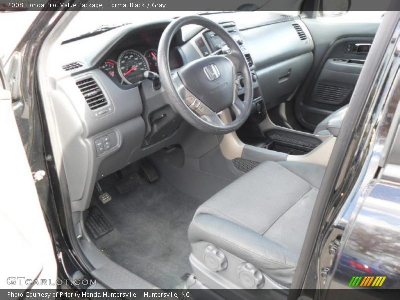 Formal Black / Gray 2008 Honda Pilot Value Package