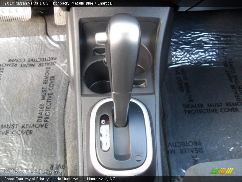 Metallic Blue / Charcoal 2010 Nissan Versa 1.8 S Hatchback