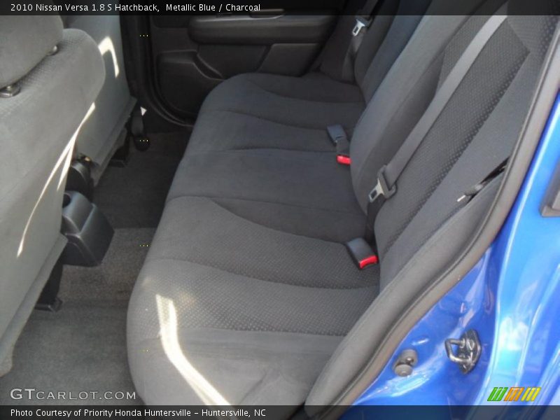 Metallic Blue / Charcoal 2010 Nissan Versa 1.8 S Hatchback
