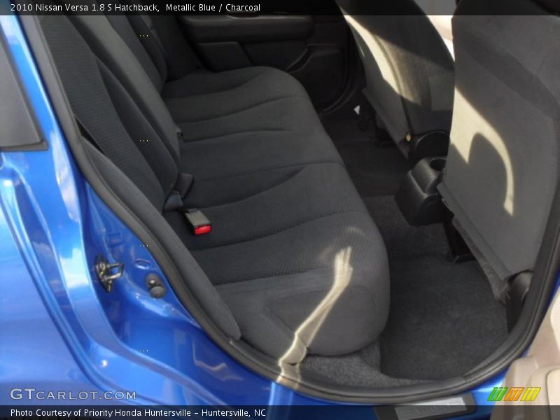 Metallic Blue / Charcoal 2010 Nissan Versa 1.8 S Hatchback