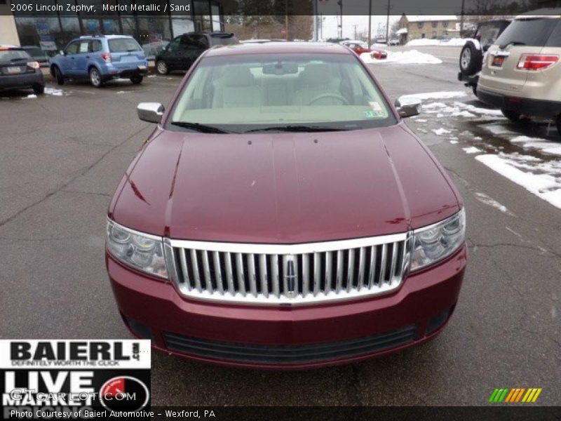 Merlot Metallic / Sand 2006 Lincoln Zephyr