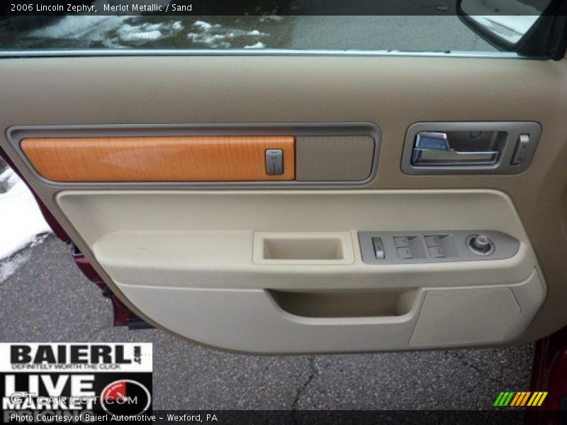 Merlot Metallic / Sand 2006 Lincoln Zephyr