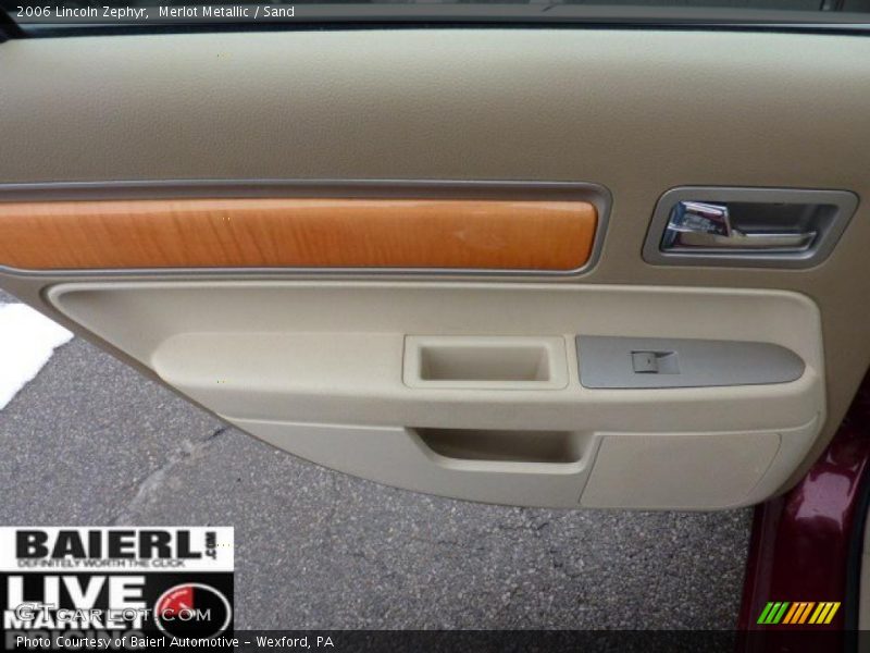 Merlot Metallic / Sand 2006 Lincoln Zephyr