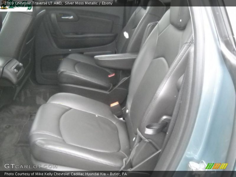 Silver Moss Metallic / Ebony 2009 Chevrolet Traverse LT AWD