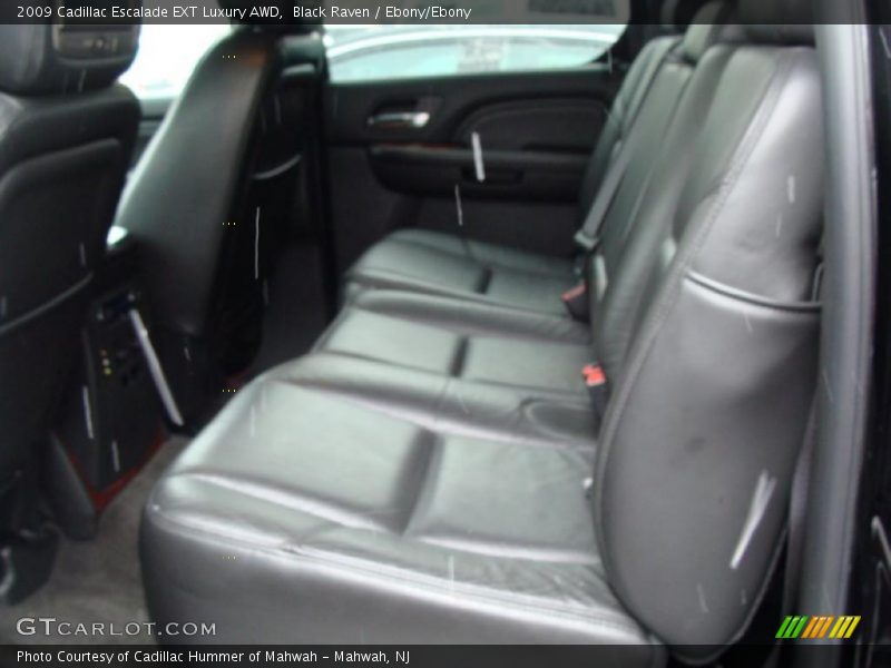 Black Raven / Ebony/Ebony 2009 Cadillac Escalade EXT Luxury AWD