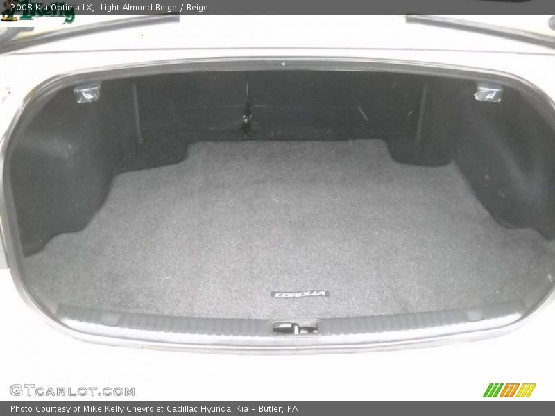 Light Almond Beige / Beige 2008 Kia Optima LX