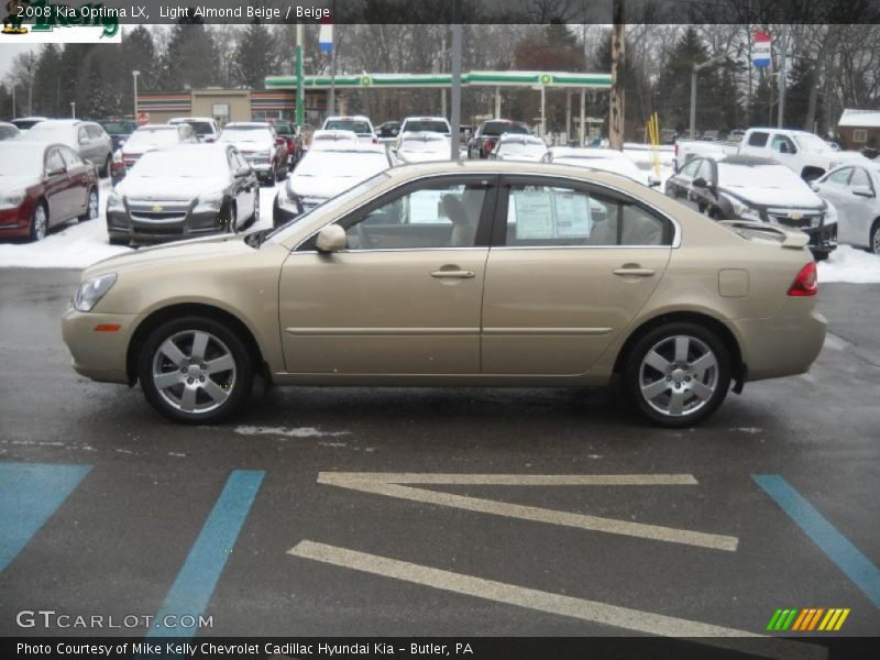 Light Almond Beige / Beige 2008 Kia Optima LX