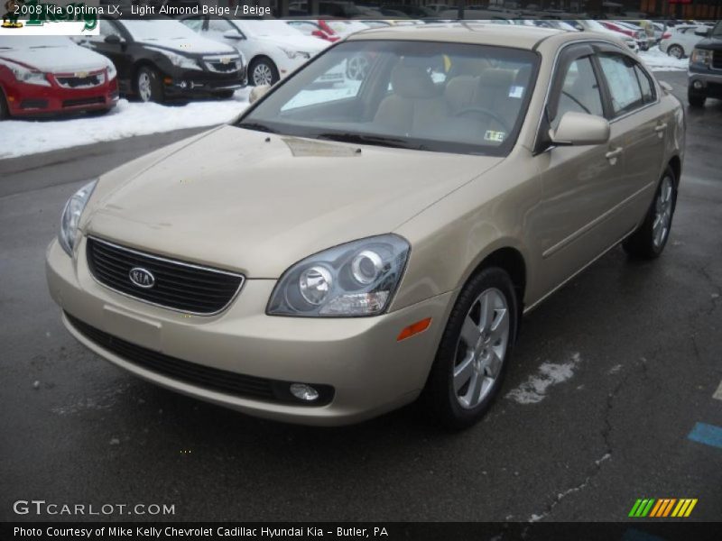 Light Almond Beige / Beige 2008 Kia Optima LX