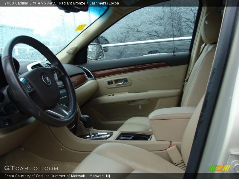 Radiant Bronze / Cashmere/Cocoa 2008 Cadillac SRX 4 V6 AWD