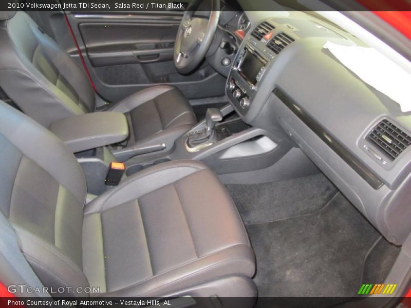 Salsa Red / Titan Black 2010 Volkswagen Jetta TDI Sedan
