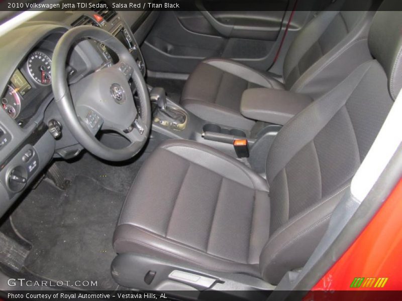 Salsa Red / Titan Black 2010 Volkswagen Jetta TDI Sedan