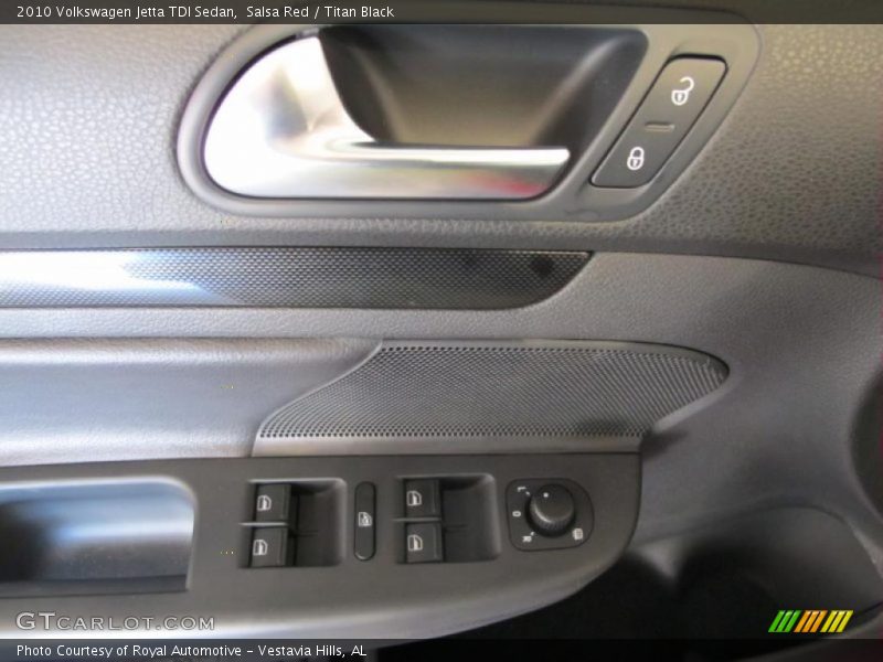 Salsa Red / Titan Black 2010 Volkswagen Jetta TDI Sedan