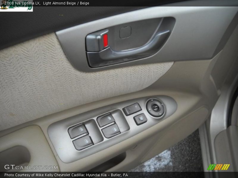 Light Almond Beige / Beige 2008 Kia Optima LX