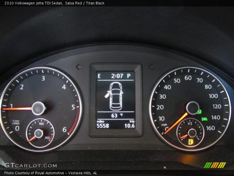 Salsa Red / Titan Black 2010 Volkswagen Jetta TDI Sedan