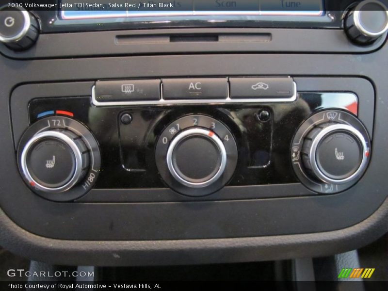 Salsa Red / Titan Black 2010 Volkswagen Jetta TDI Sedan