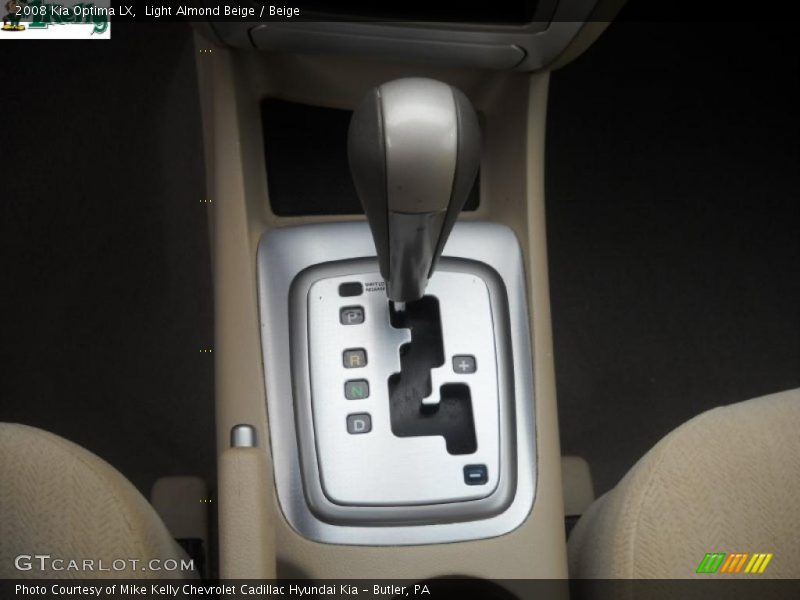 Light Almond Beige / Beige 2008 Kia Optima LX