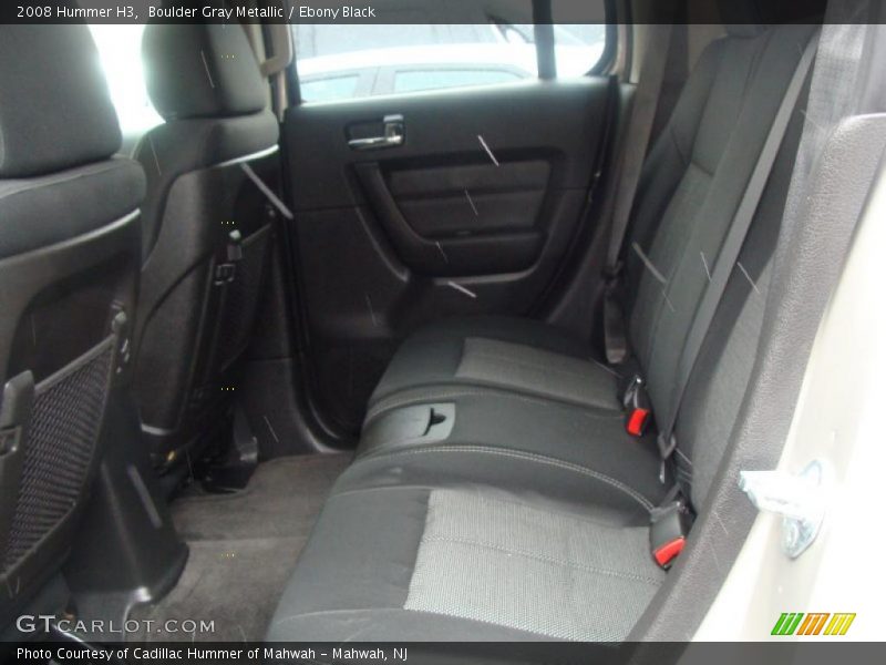 Boulder Gray Metallic / Ebony Black 2008 Hummer H3