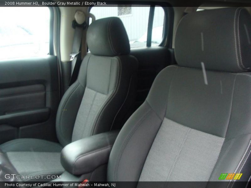 Boulder Gray Metallic / Ebony Black 2008 Hummer H3