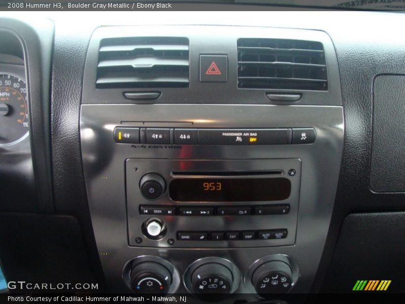 Boulder Gray Metallic / Ebony Black 2008 Hummer H3