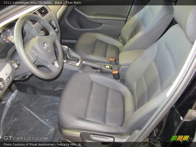 Black / Titan Black 2011 Volkswagen Jetta TDI Sedan