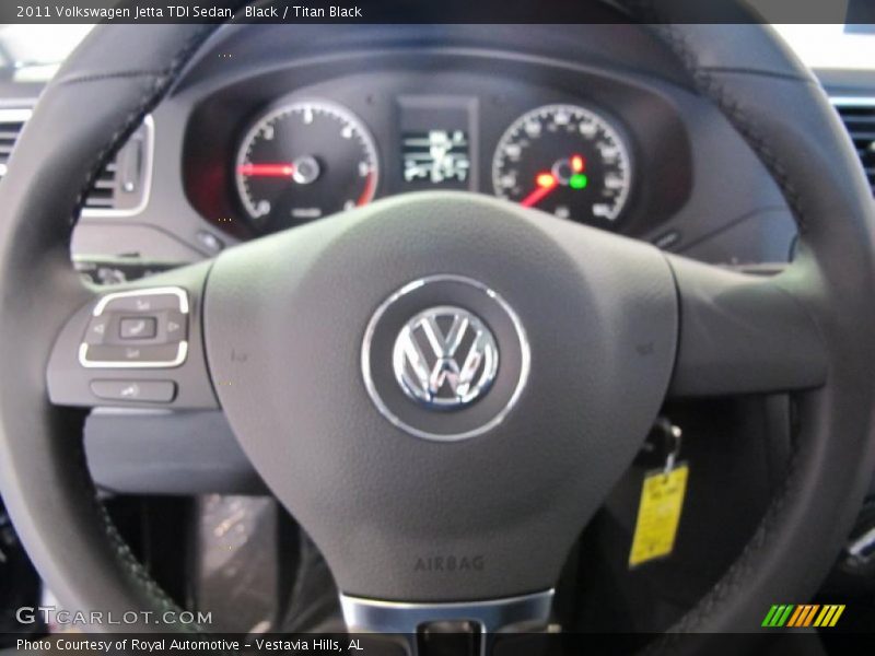Black / Titan Black 2011 Volkswagen Jetta TDI Sedan