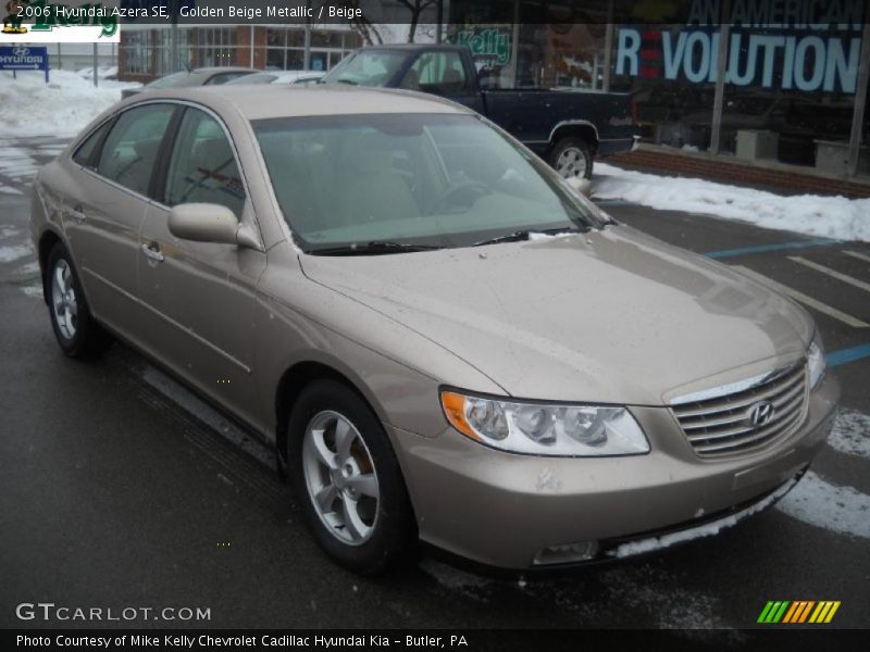Golden Beige Metallic / Beige 2006 Hyundai Azera SE