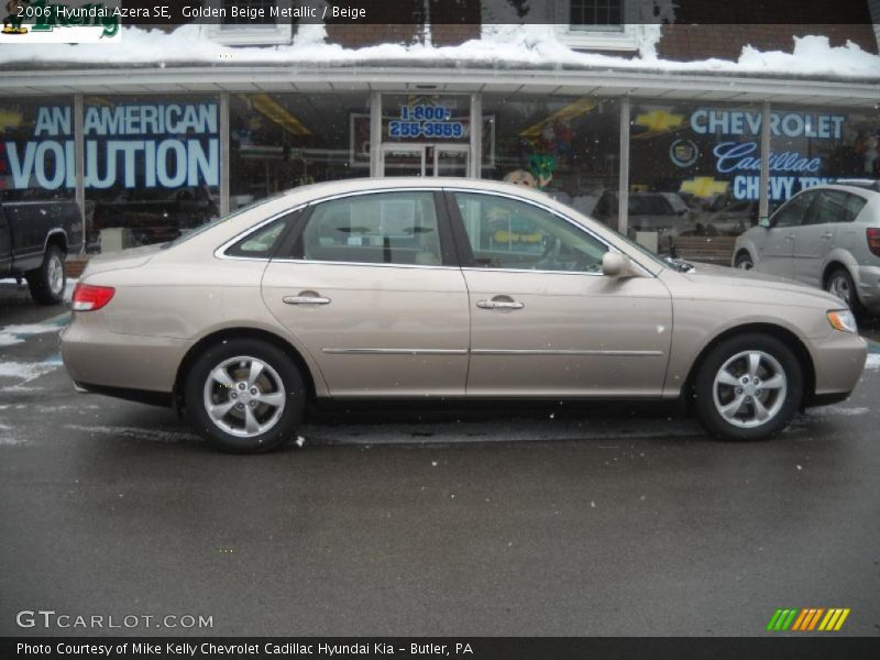 Golden Beige Metallic / Beige 2006 Hyundai Azera SE