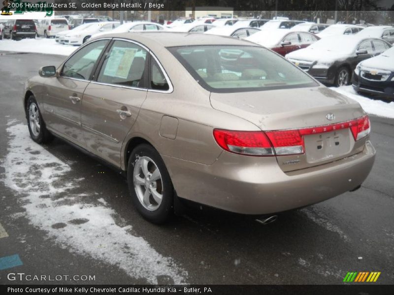 Golden Beige Metallic / Beige 2006 Hyundai Azera SE