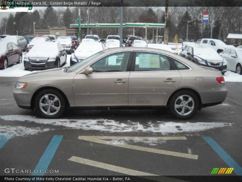 Golden Beige Metallic / Beige 2006 Hyundai Azera SE