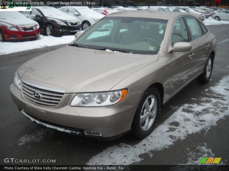 Golden Beige Metallic / Beige 2006 Hyundai Azera SE