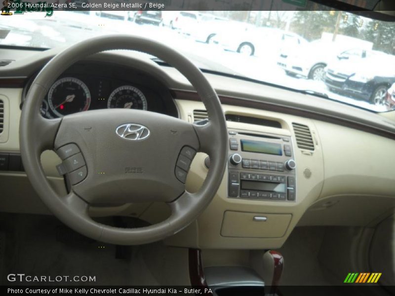 Golden Beige Metallic / Beige 2006 Hyundai Azera SE