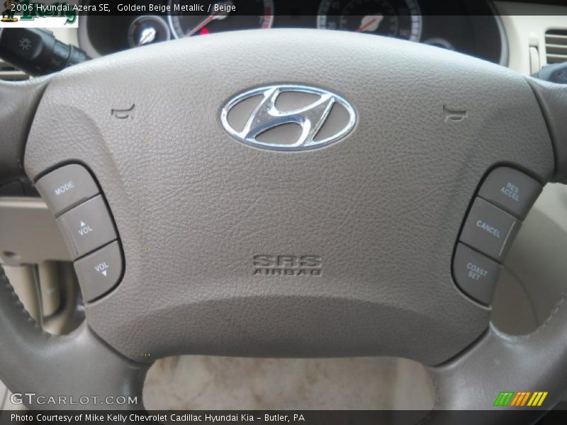 Golden Beige Metallic / Beige 2006 Hyundai Azera SE