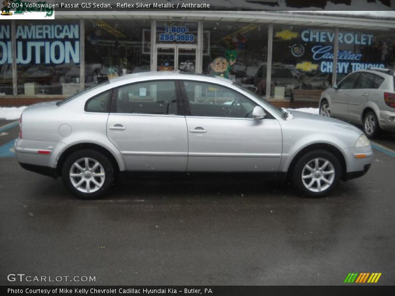 Reflex Silver Metallic / Anthracite 2004 Volkswagen Passat GLS Sedan