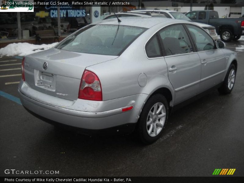Reflex Silver Metallic / Anthracite 2004 Volkswagen Passat GLS Sedan