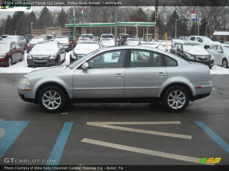 Reflex Silver Metallic / Anthracite 2004 Volkswagen Passat GLS Sedan