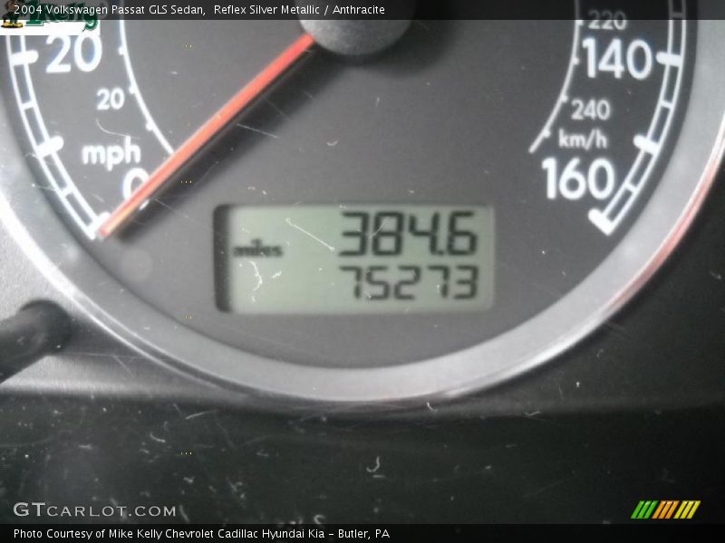 Reflex Silver Metallic / Anthracite 2004 Volkswagen Passat GLS Sedan