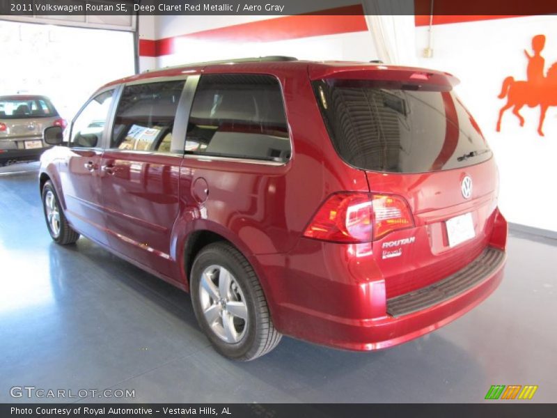 Deep Claret Red Metallic / Aero Gray 2011 Volkswagen Routan SE