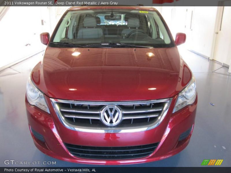 Deep Claret Red Metallic / Aero Gray 2011 Volkswagen Routan SE