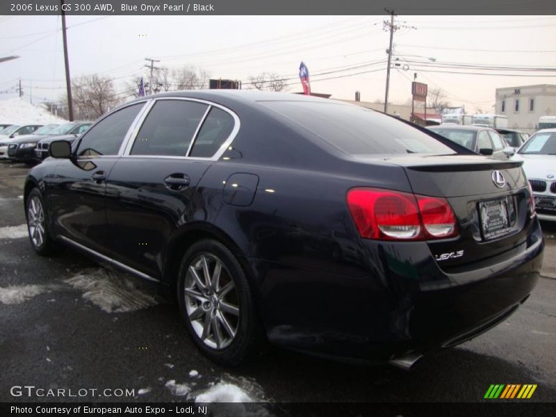 Blue Onyx Pearl / Black 2006 Lexus GS 300 AWD